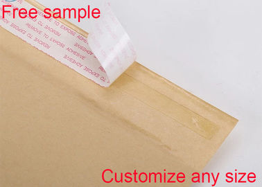 Recyclable отправители пузыря Kraft бумажные грузя мешки обруча пузыря конвертов желтые загерметизированные